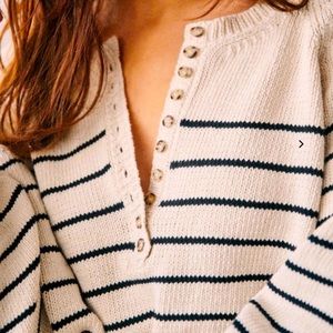 [New] Sezane LÉONTINE Sweater Stripe